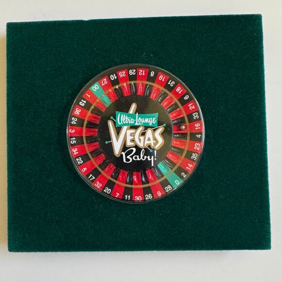 Ultra Lounge Las Vegas Baby Music CD Roulette Wheel Casino Gambling High Roller - Picture 1 of 2